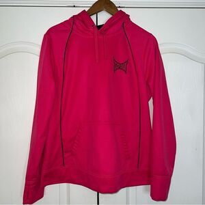 TapouT hoodie with logo on left chest